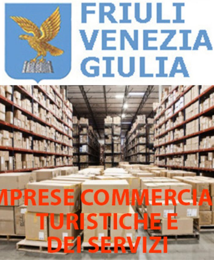 FRIULI VENEZIA GIULIA FINANZIAMENTI IMPRESE COMMERCIALI TURISTICHE E DEI SERVIZI