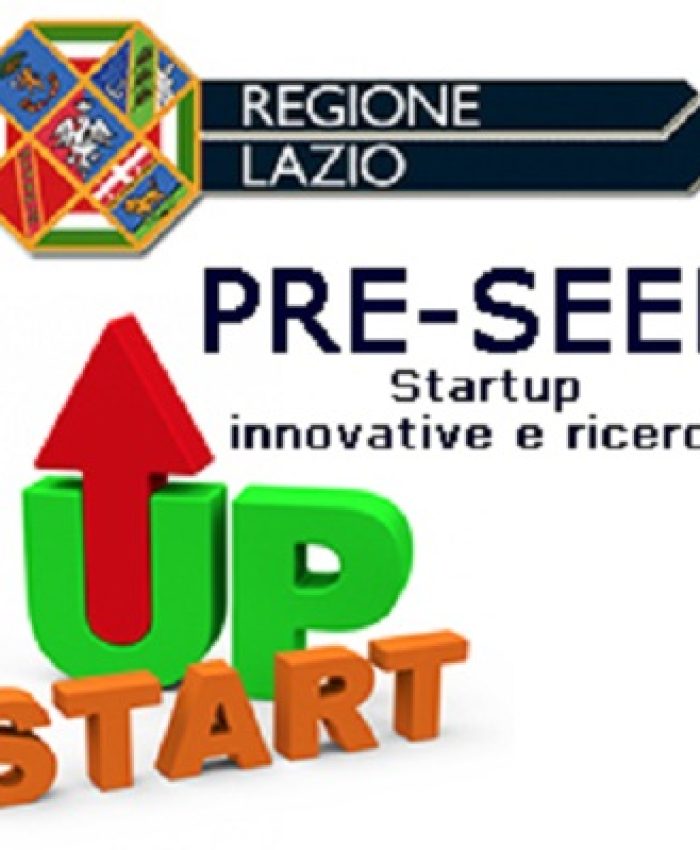 LAZIO, BANDO PRE SEED