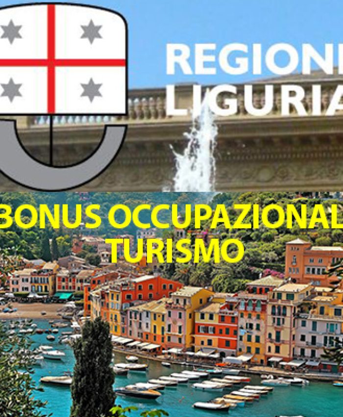 LIGURIA: Avviso per la richiesta di bonus assunzionali nel Settore turistico.