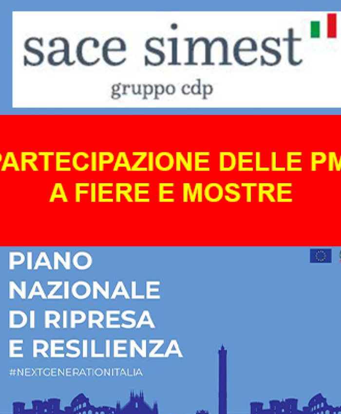 PNNR SIMEST PARTECIPAZIONE DELLE PMI A FIERE E E MOSTRE